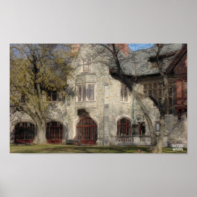 St. Francis Prep über die Ölselten Poster (Vorne)