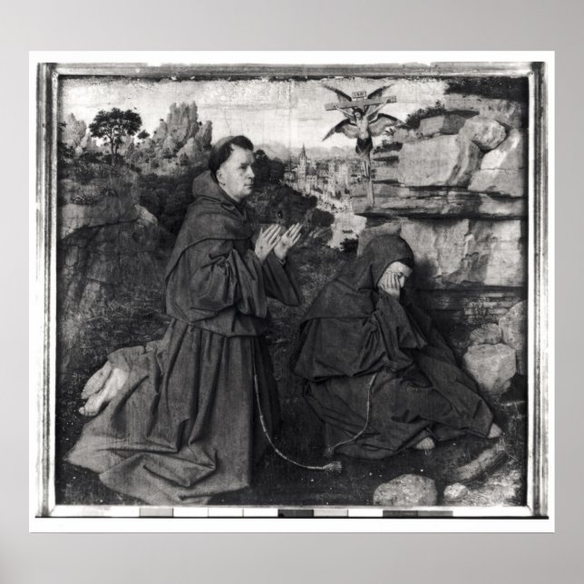 St. Francis Receiving the Stigmata, c.1427 Poster (Vorne)