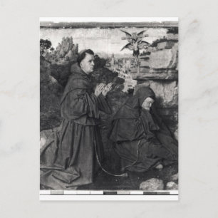 St. Francis Receiving the Stigmata, c.1427 Postkarte