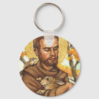 St Francis Schlüsselanhänger