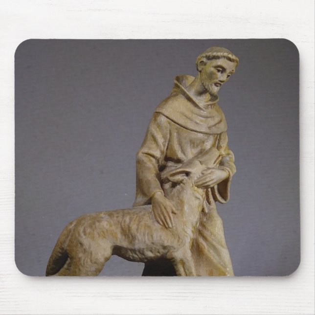 St. Francis Schutzheilige der Tiermäuse Mat Mousepad (Vorne)