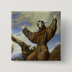 St Francis von Assisi 1642 Button