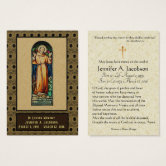 Heiligenkarte Franziskus Von Assisi – Laminiertes Gebetskarten-Set (5 Stück) | Mit Friedensgebet Auf Rückseite