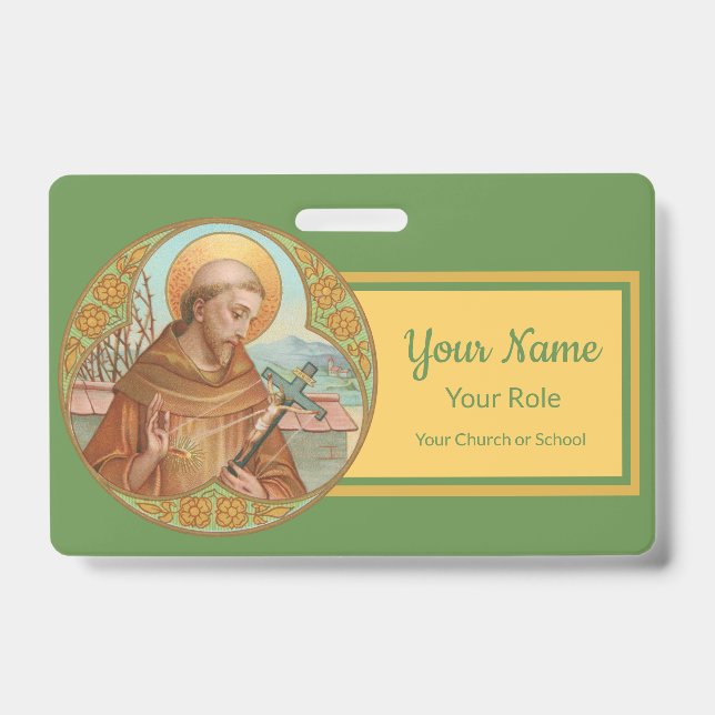 St. Francis von Assisi (BK 002) Ausweis (Vorderseite)