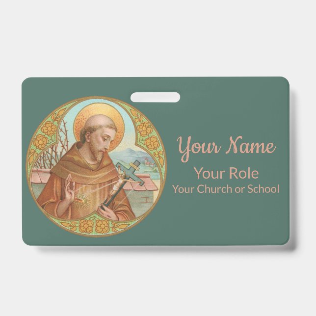 St. Francis von Assisi (BK 002) Ausweis (Vorderseite)