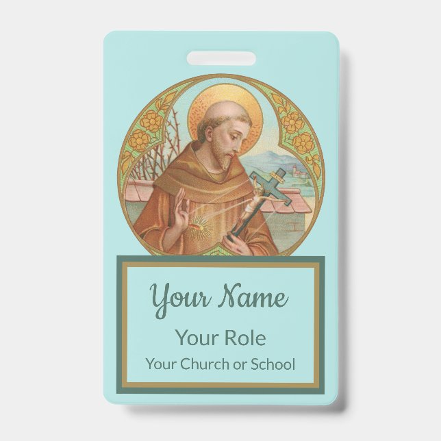 St. Francis von Assisi (BK 002) Ausweis (Vorderseite)