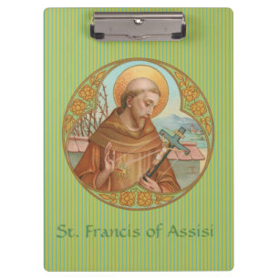 St. Francis von Assisi (BK 002) Klemmbrett