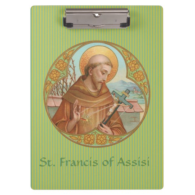 St. Francis von Assisi (BK 002) Klemmbrett (Vorderseite)