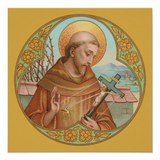 St. Francis von Assisi (BK 002) Poster (Vorderseite)