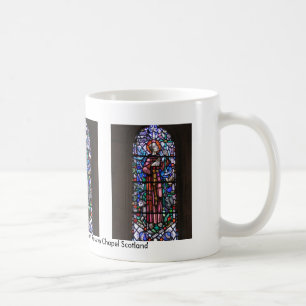 St Francis von Assisi-Buntglas Tasse