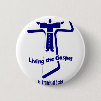 St Francis von Assisi Button