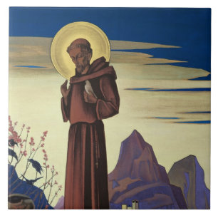 St. Francis von Assisi (Christlicher Heiliger) Fliese
