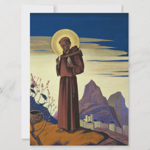 St. Francis von Assisi (Christlicher Heiliger) Karte