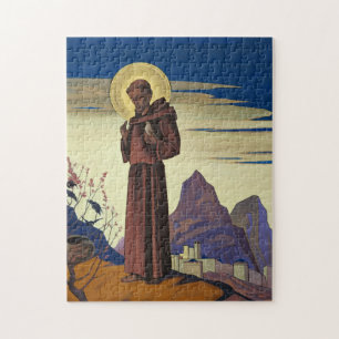St. Francis von Assisi (Christlicher Heiliger) Puzzle