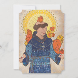 St. Francis von Assisi Dankeskarte