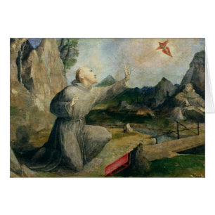 St Francis von Assisi die Schanden empfangend