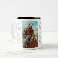 St Francis von Assisi-Gebet des Friedens