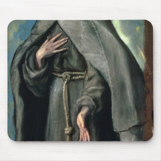 St Francis von Assisi Mousepad (Vorne)