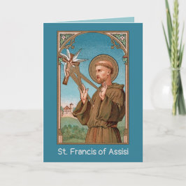 St. Francis von Assisi, Pater Seraphicus (SAU 040) Karte