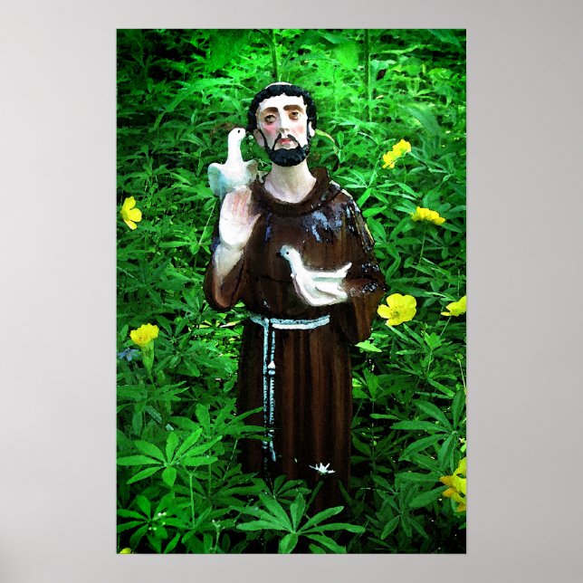 St. Francis von Assisi Poster (Vorne)