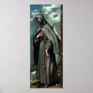 St. Francis von Assisi Poster