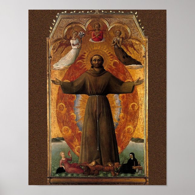 St. Francis von Assisi Poster (Vorne)