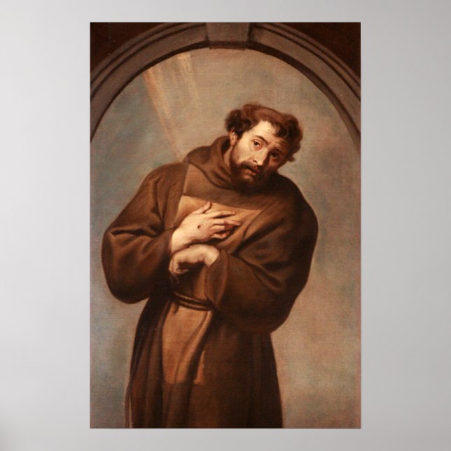 St. Francis von Assisi Poster (Vorne)