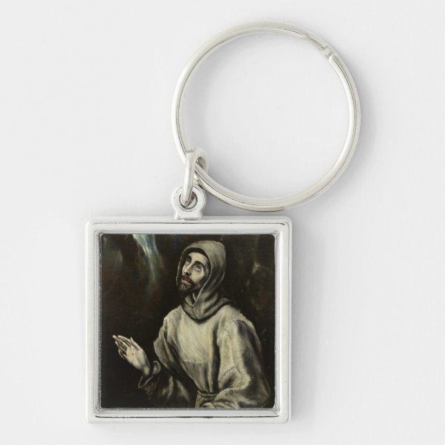 St Francis von Assisi Schlüsselanhänger (Vorne)