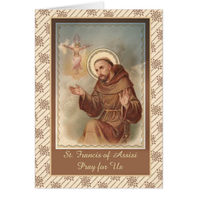 St. Francis von Assisi Schutzheilige der Tiere (Vorne)