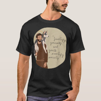 St. Francis von Assisi Schutzheilige der Tiere Cat T-Shirt
