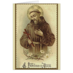 St Francis von Assisi-Schutzpatron der Tiere