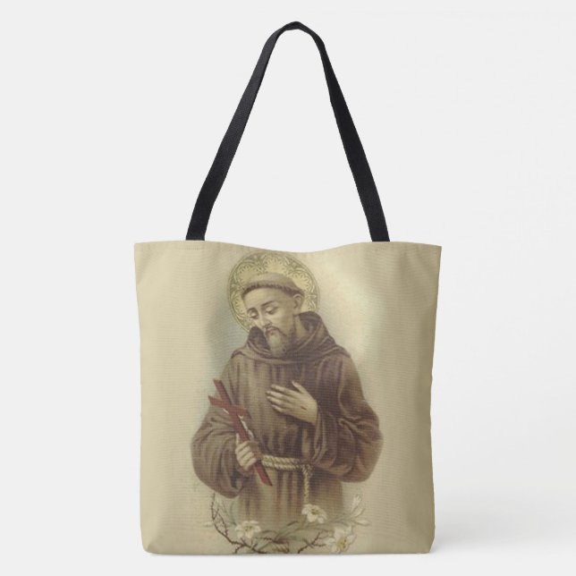 St Francis von Assisi-Schutzpatron der Tiere (Rückseite)