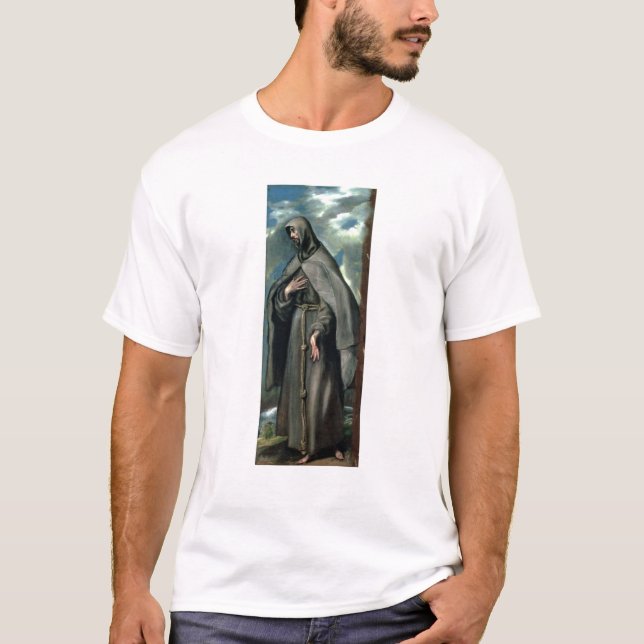 St Francis von Assisi T-Shirt (Vorderseite)