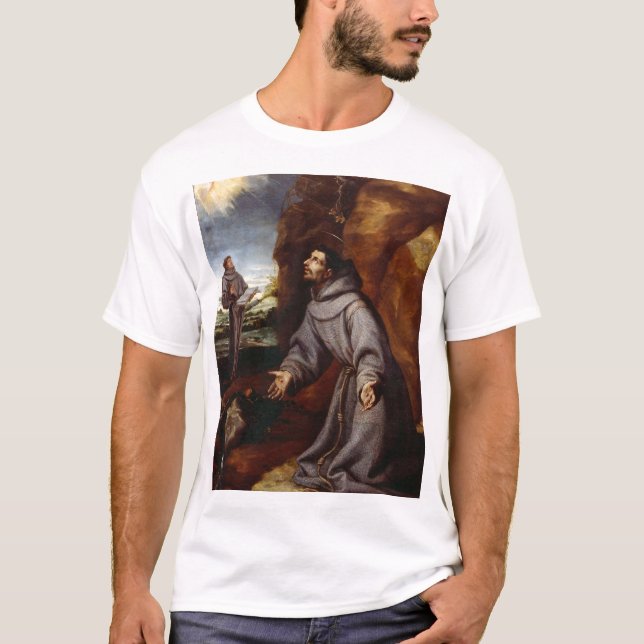 St Francis von assisi T-Shirt (Vorderseite)
