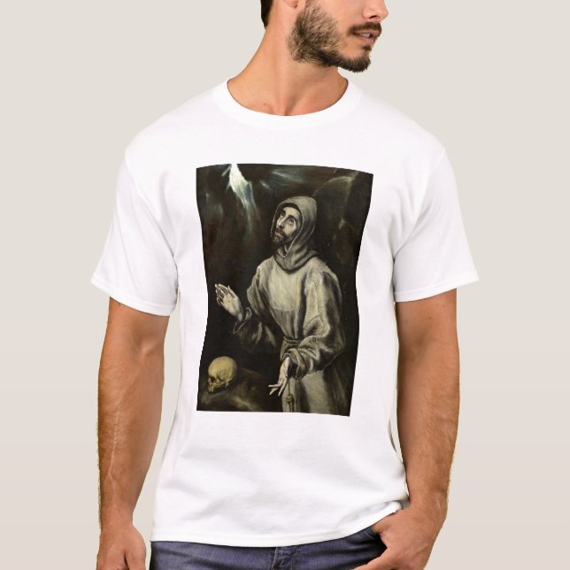 St Francis von Assisi T-Shirt (Vorderseite)