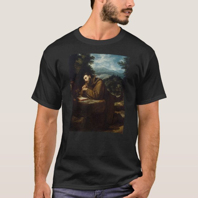 St. Francis von Assisi von Cigoli T-Shirt (Vorderseite)