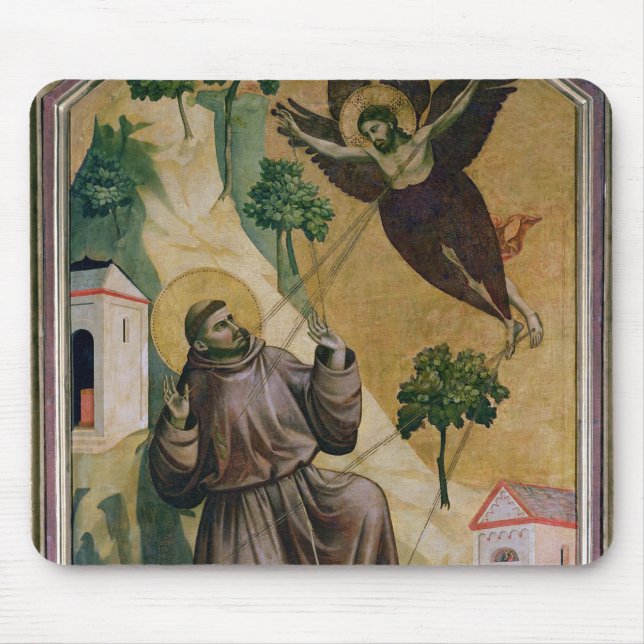 St Francis, welches die Schanden, c.1295-1300 Mousepad (Vorne)