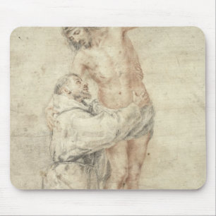 St Francis, welches die Welt und die Umfassung Mousepad
