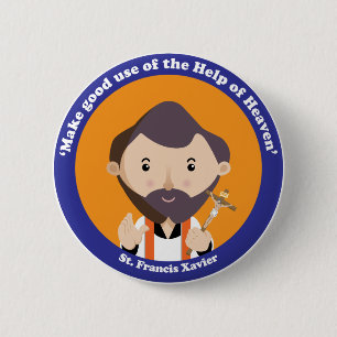 St Francis Xavier Button