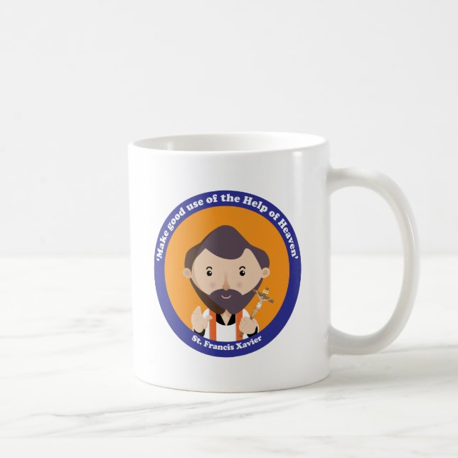 St Francis Xavier Kaffeetasse (Rechts)