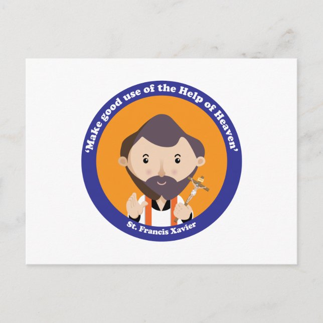 St. Francis Xavier Postkarte (Vorderseite)