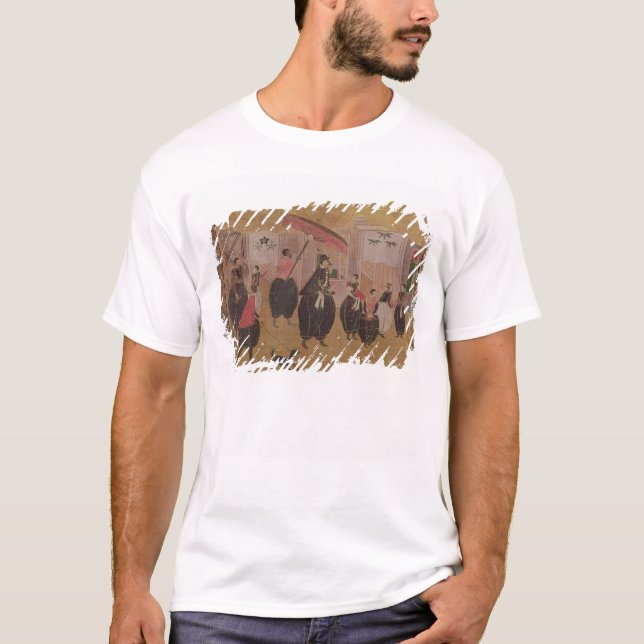 St Francis Xavier und sein Gefolge T-Shirt (Vorderseite)