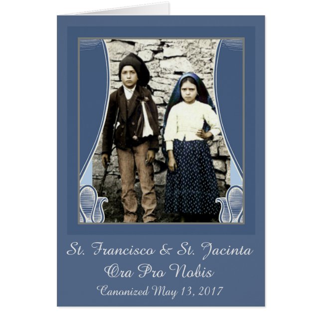 St. Francisco u. St. Jacinta eben kanonisiert (Vorne)