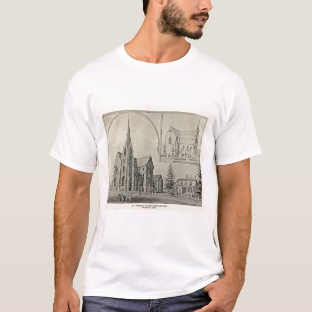 St- Franciskirche, Naugatuck T-Shirt (Vorderseite)