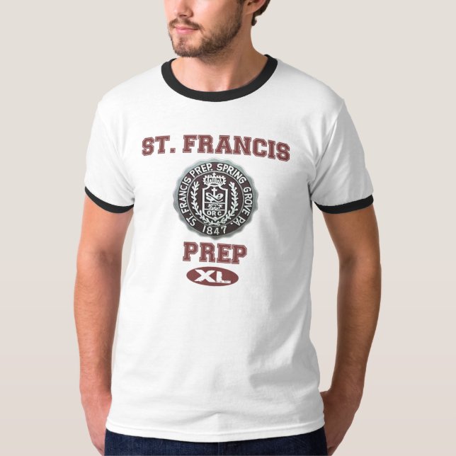 St- Francisvorbereitung Turnhalle-Ähnliche T T-Shirt (Vorderseite)