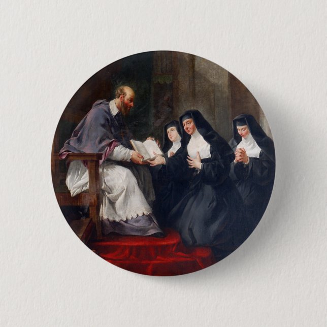 St. Francoise mit St. Jeanne Button (Vorderseite)