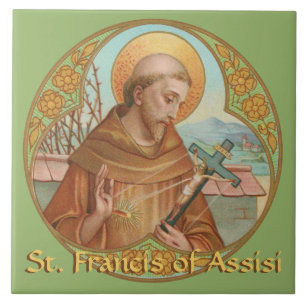 St. Franz von Assisi (BK 002) Fliese