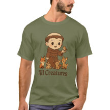 St. Franziskus-T-Shirt für alle Kreaturen