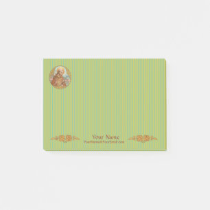 St. Franziskus von Assisi (BK 002) 10 cm x 7,5 cm Post-it Klebezettel