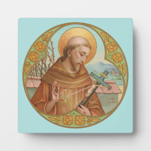 St. Franziskus von Assisi (BK 002) Fotoplatte